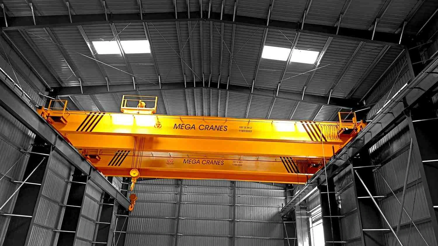 mega crane manufacture Double Girder EOT Cranes – Heavy-Duty Industrial Lifting Solutions