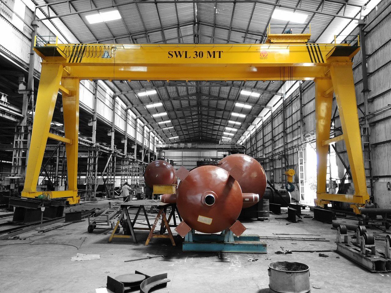 mega crane manufacture Double Girder Gantry Crane