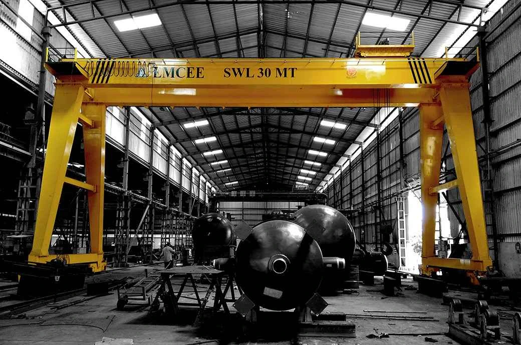 mega crane manufacture Double Girder Gantry Crane – Industrial Heavy-Duty Lifting