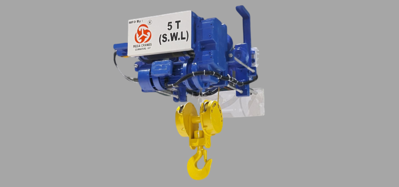 mega crane manufacture Low Headroom Wire Rope Hoist