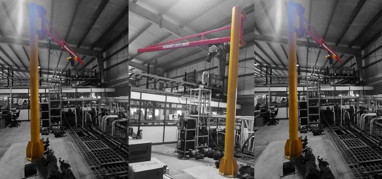 mega crane manufacture LCS Profile Jib Crane