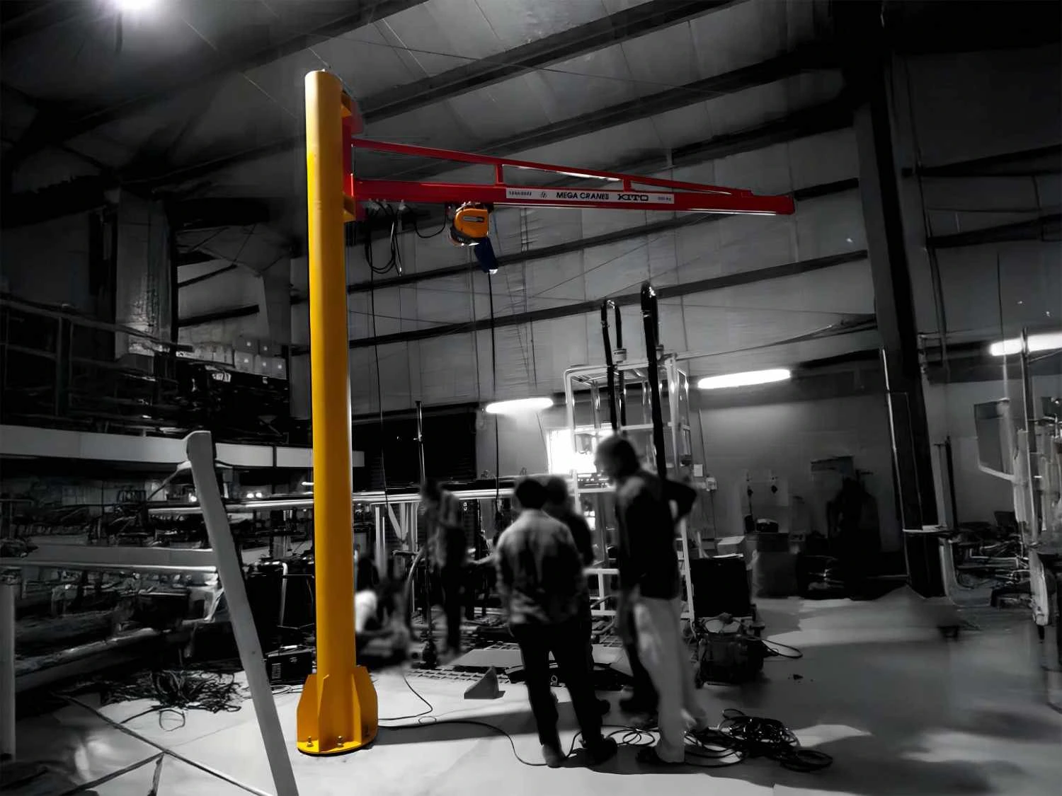 mega crane manufacture LCS Profile Jib Crane