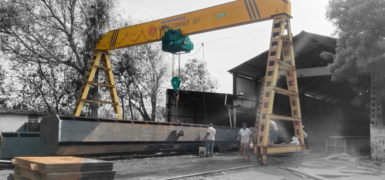 mega crane manufacture Single Girder Gantry Crane – Industrial Heavy-Duty Lifting