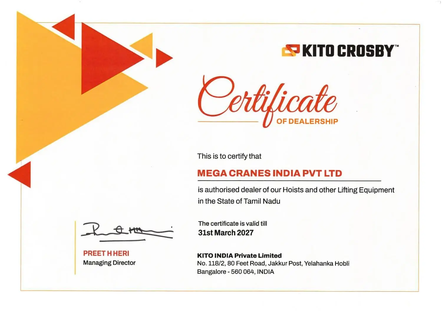 award
