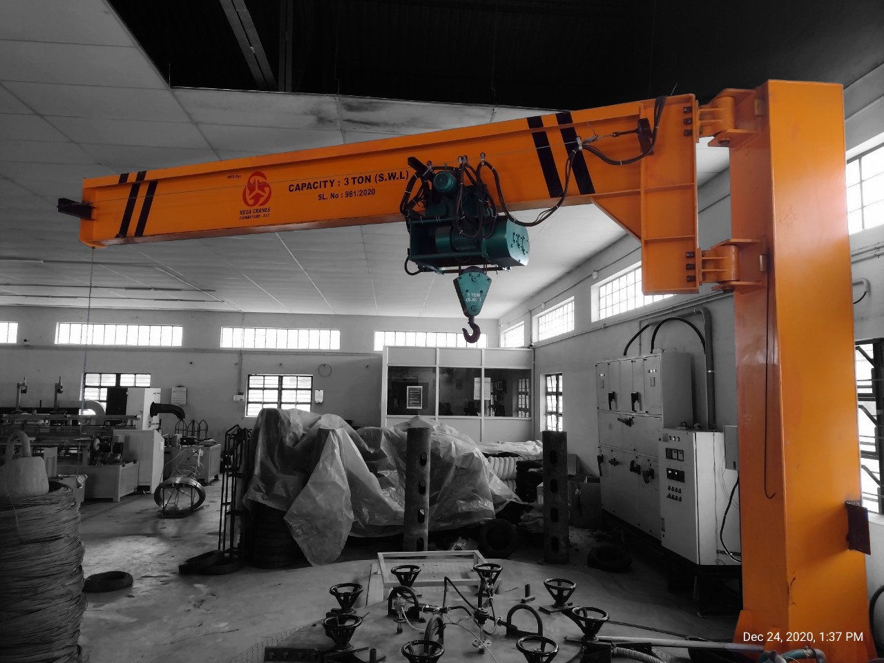 mega crane manufacture Self-supported Jib Crane