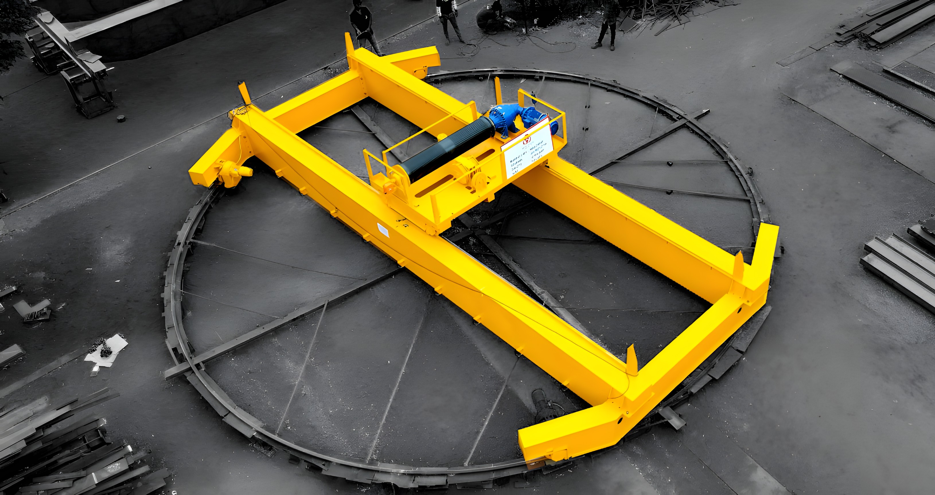 mega crane manufacture Double Girder Circualr Crane