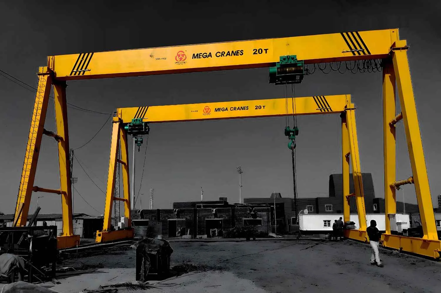 mega crane manufacture Single Girder Gantry Crane