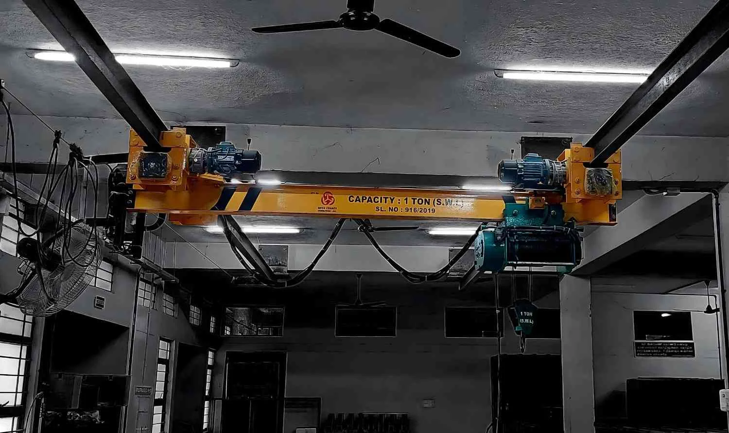 mega crane manufacture Single Girder Underslung Crane